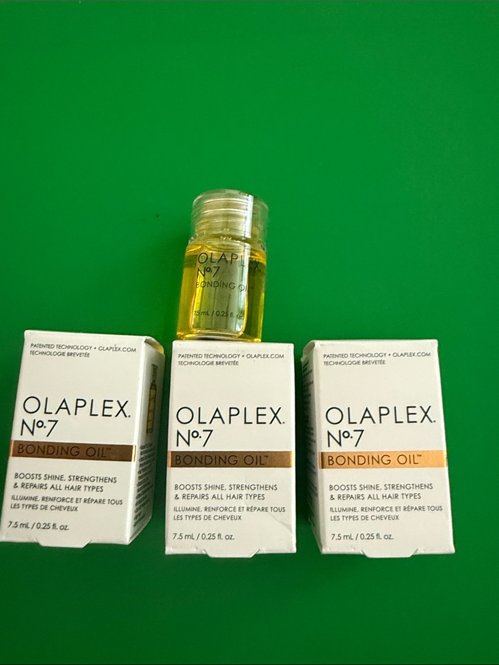 Olaplex No.7 Bonding hair Oil - 3 x 7.5ml